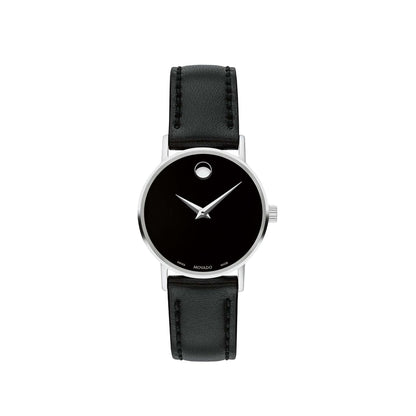 LADIES' CLASSIC MUSEUM & LEATHER STRAP WATCH, DIAL