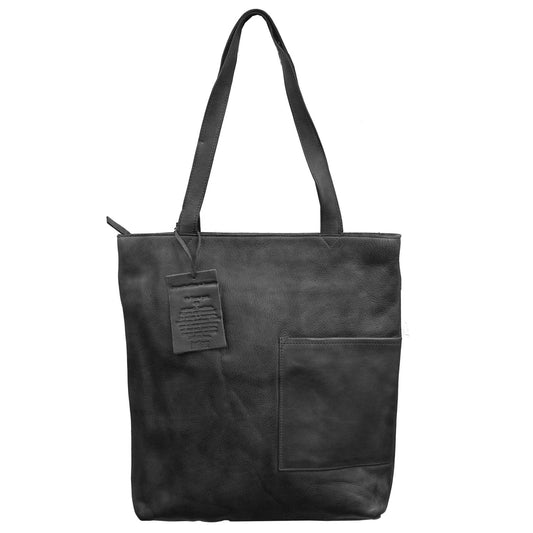 LEON LEATHER TOTE/SHOULDER BAG