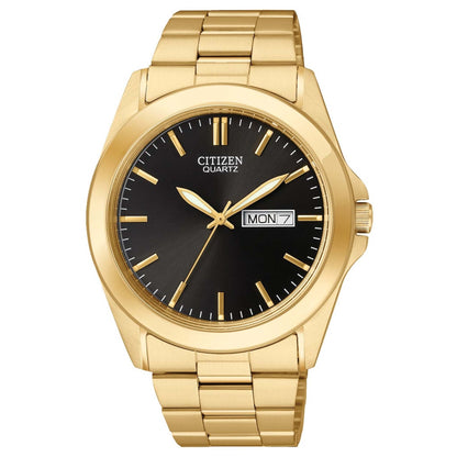 MENS QUARTZ STAINLESS STEEL WATCH