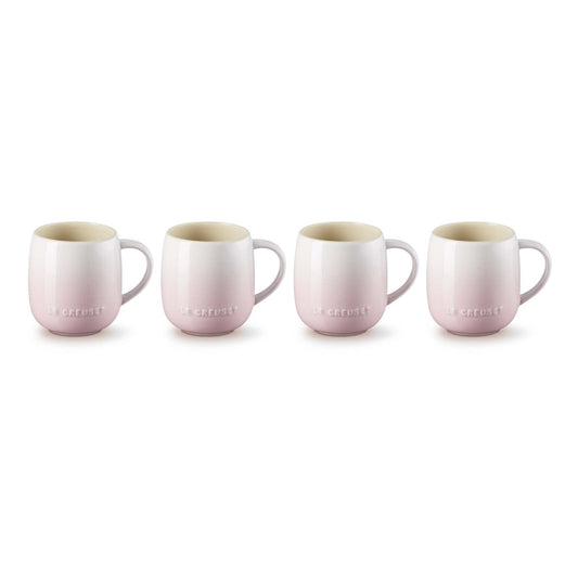 13OZ HERITAGE MUGS - SET OF 4 SHELL