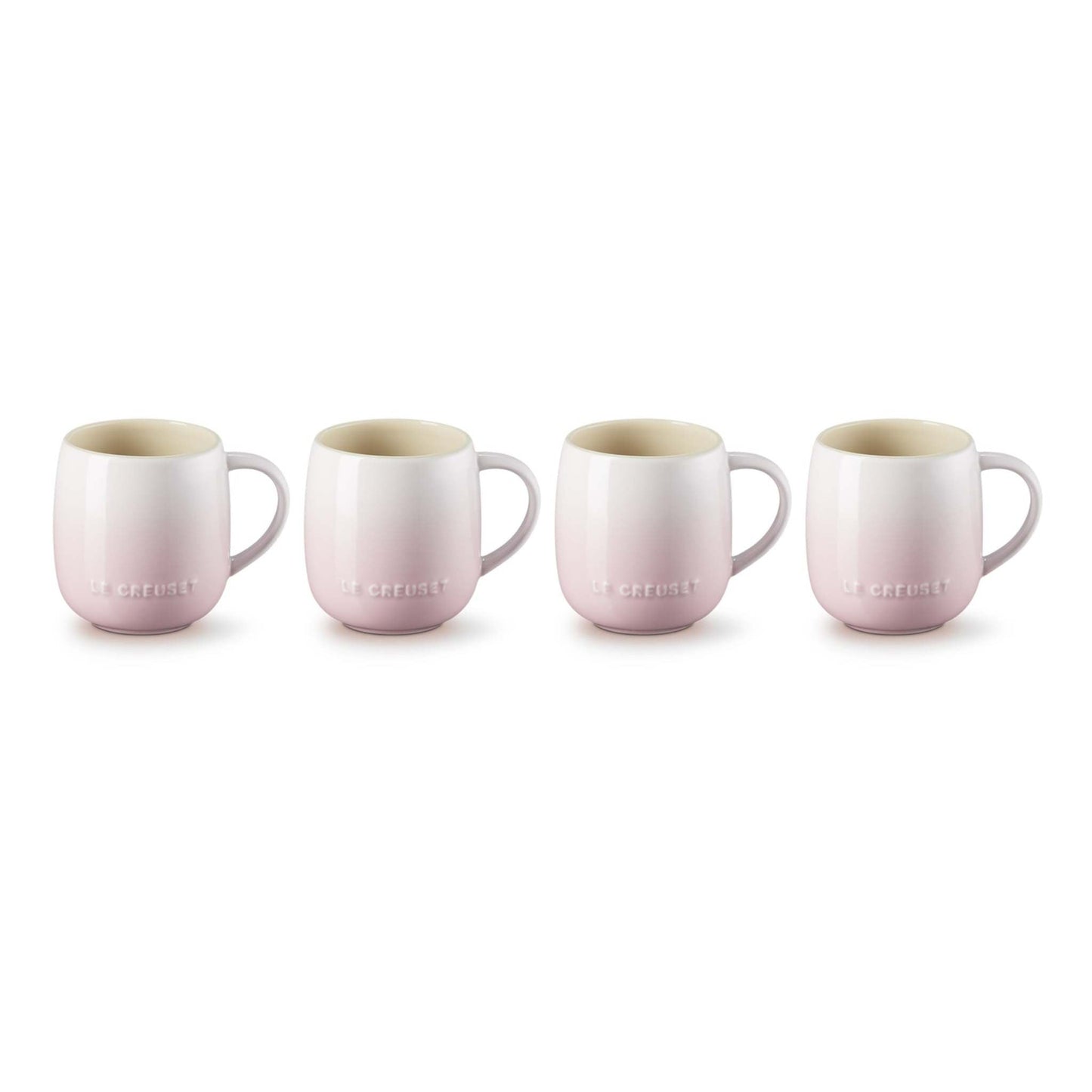 13OZ HERITAGE MUGS - SET OF 4 SHELL