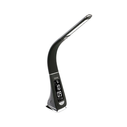 POWERLIGHT FLEX FOLDABLE LED LAMP W/ USB CHARGING & ALARM CLOCK