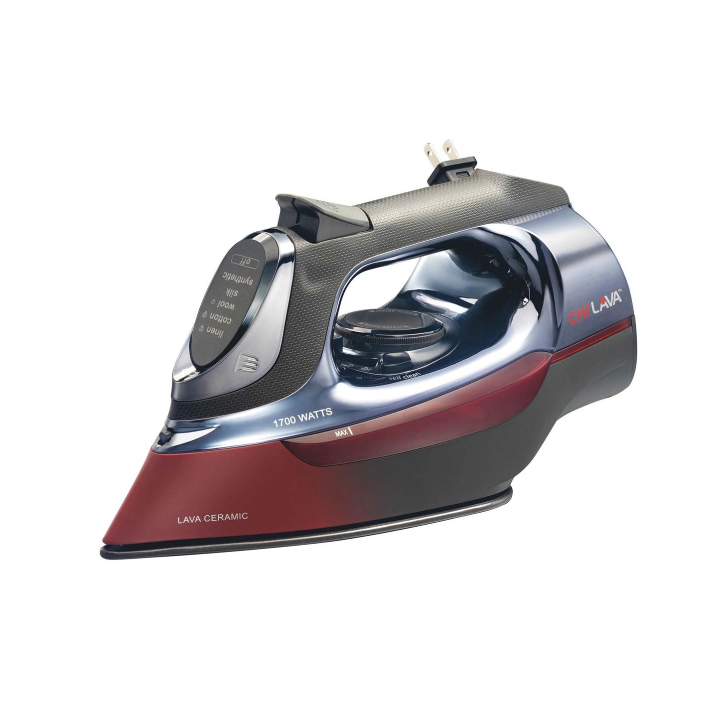 LAVA ELECTRONIC IRON W/ RETRACTABLE CORD
