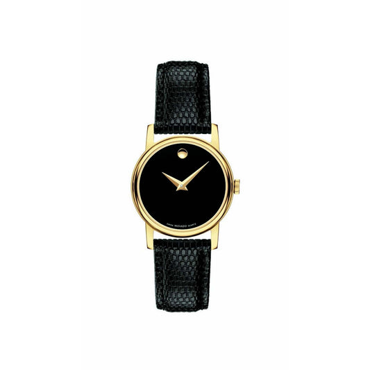 LADIES MUSEUM CLASSIC TEXTURED LEATHER STRAP WATCH