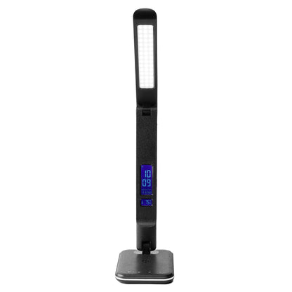POWERLIGHT PRO+ FOLDABLE LED LAMP/ALARM CLOCK W/ USB & WIRELESS CHARGING