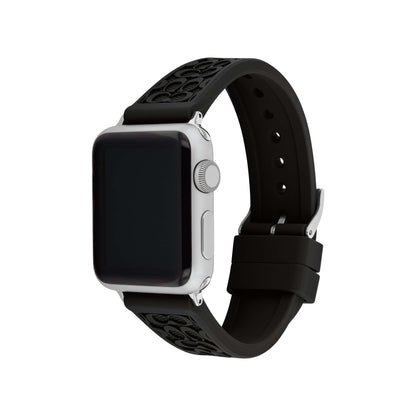 RUBBER APPLE WATCH STRAP W/ C LOGOS 38MM & 40MM