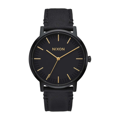 MEN'S PORTER LEATHER STRAP WATCH, DIAL