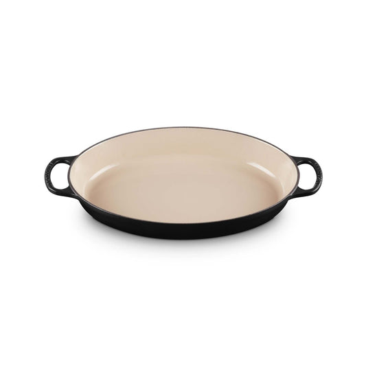 3QT SIGNATURE CAST IRON OVAL BAKER LICORICE