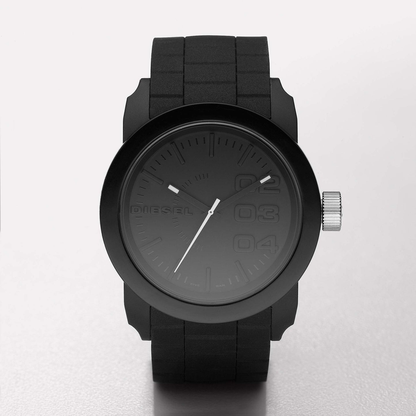 MENS DOUBLE DOWN SILICONE WATCH