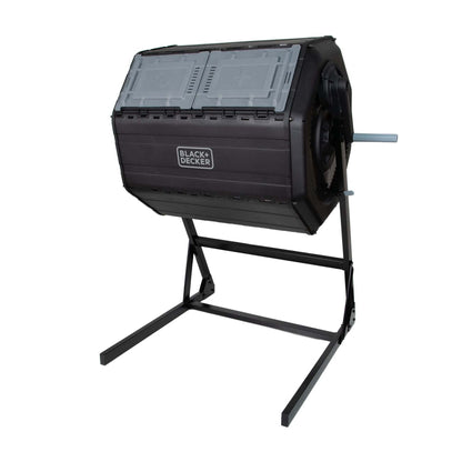 DUAL CHAMBER TUMBLING COMPOSTER - 40 GALLON