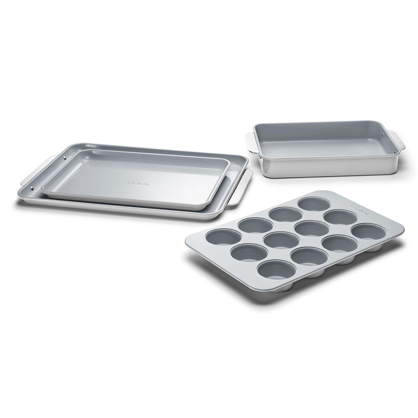 5PC NON-TOXIC NONSTICK CERAMIC BAKEWARE SET