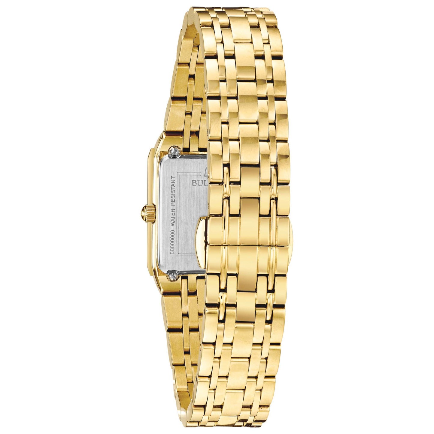 LADIES QUADRA STAINLESS STEEL TANK WATCH