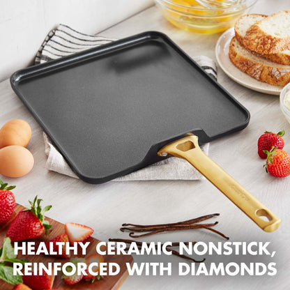 RESERVE CERAMIC 11" SQUARE GRIDDLE