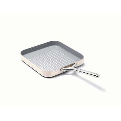 11" SQUARE GRILL PAN CREAM