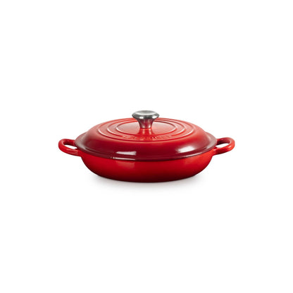 1.5QT SIGNATURE CAST IRON BRAISER CERISE