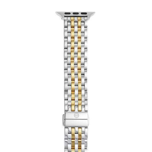 2-TONE STAINLESS STEEL BRACLET FOR APPLE WATCH