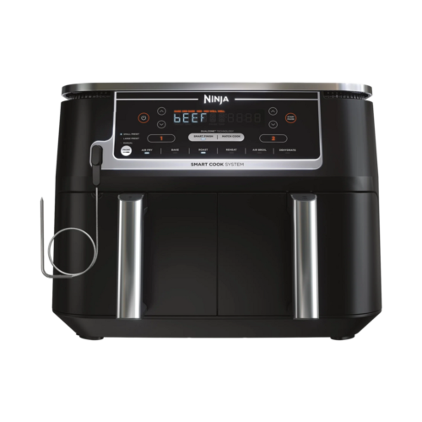 NINJA FOODI 6-IN-1 SMART 10 QUART 2-BASKET AIR FRYER
