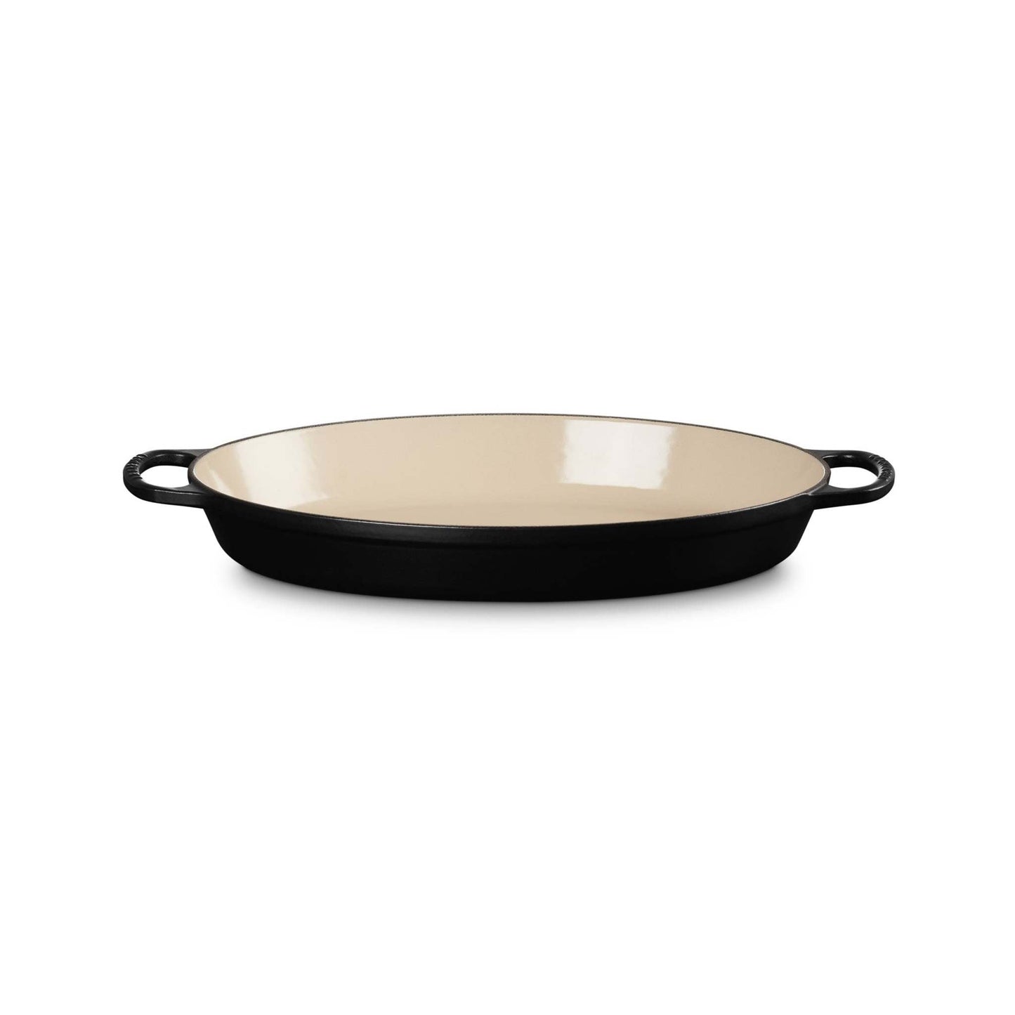 3QT SIGNATURE CAST IRON OVAL BAKER LICORICE