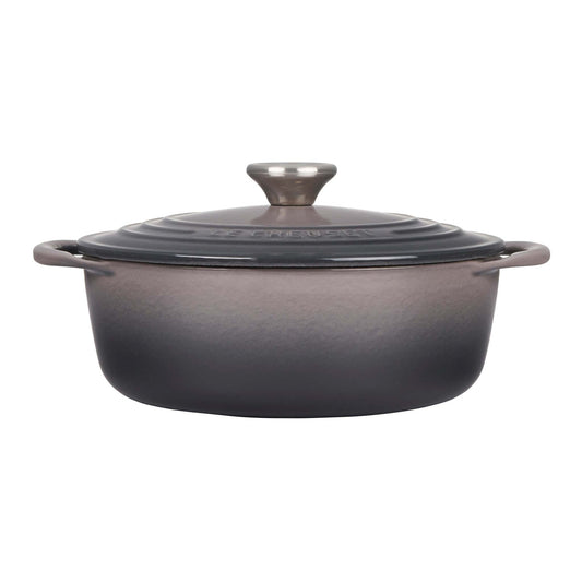 2.75QT SHALLOW ROUND CAST IRON OVEN OYSTER