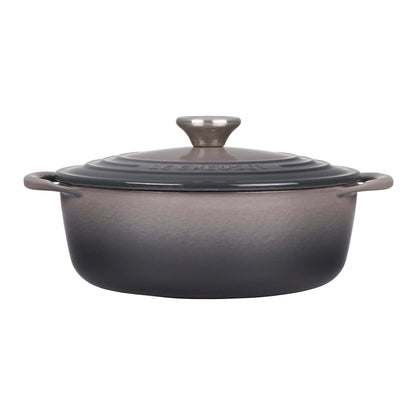 2.75QT SHALLOW ROUND CAST IRON OVEN OYSTER