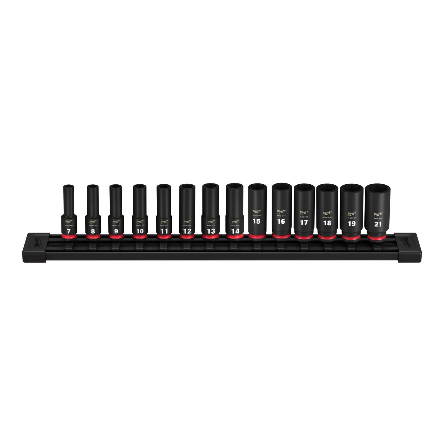 14PC SHOCKWAVE IMPACT DUTY 3/8" DRIVE METRIC DEEP 6 POINT SOCKET SET