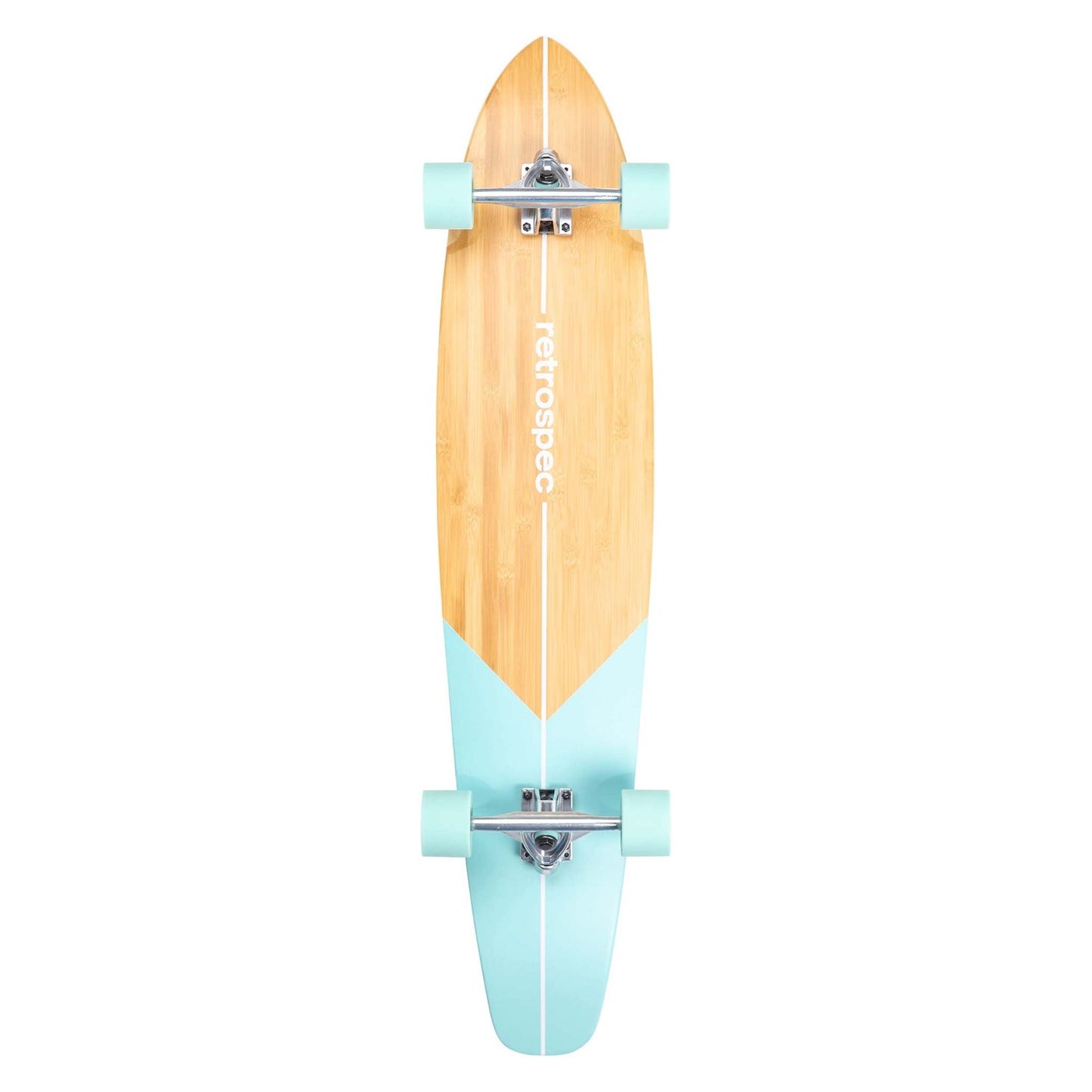 ZED 44" LONGBOARD AQUA FISHTAIL