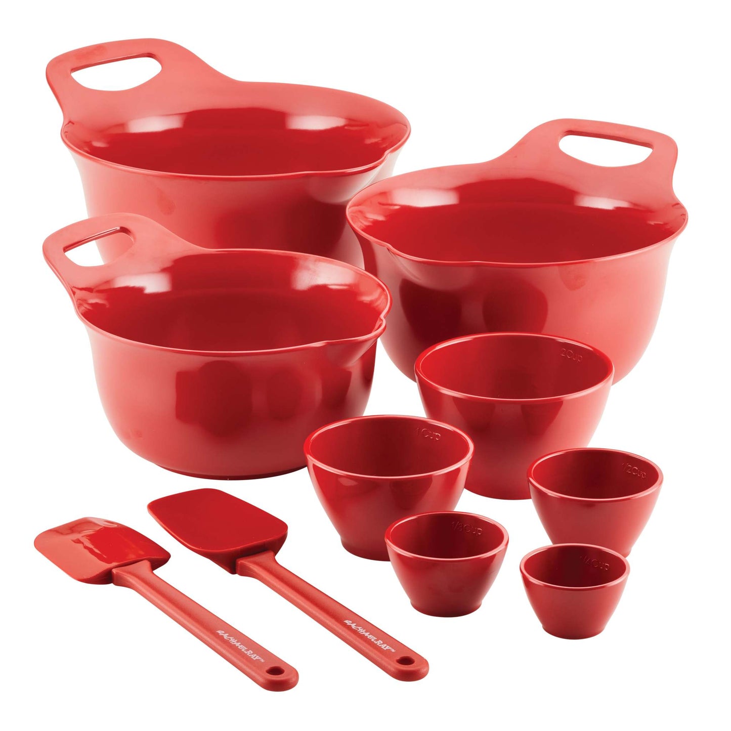 MELAMINE 10PC MIX & MEASURE MIXING BOWL SET