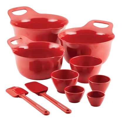 MELAMINE 10PC MIX & MEASURE MIXING BOWL SET