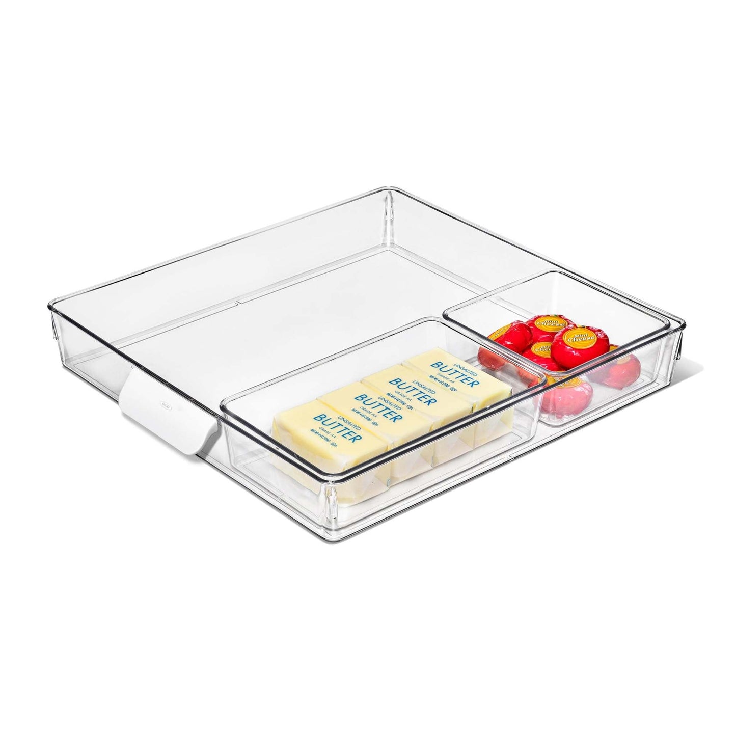 GOOD GRIPS 3PC REFRIGERATOR TRAY SET