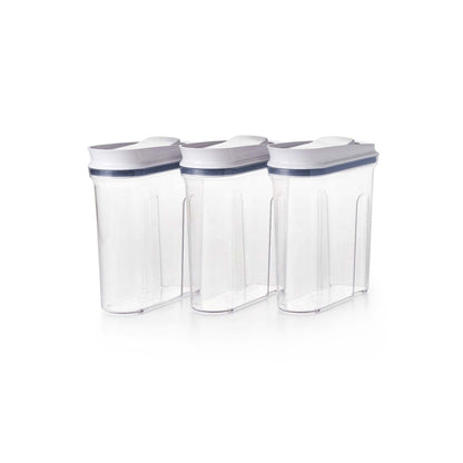 GOOD GRIPS 3PC POP CEREAL DISPENSER SET