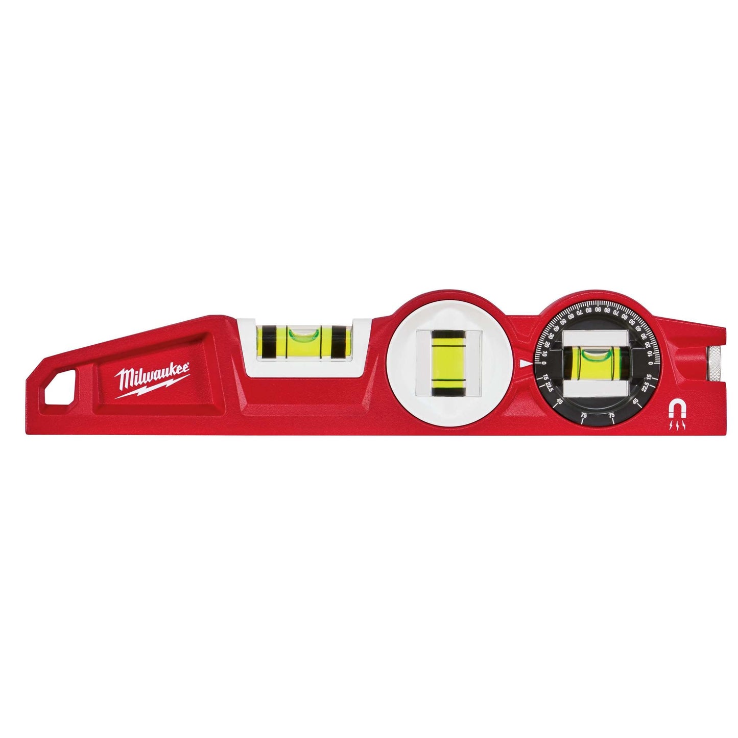 10" DIE CAST TORPEDO LEVEL W/ 360-DEGREE LOCKING VIAL
