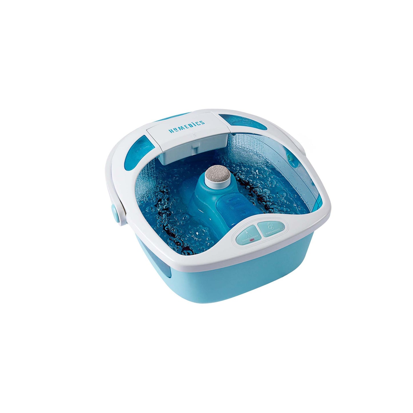 HEAT-BOOSTED SHOWER BLISS FOOT SPA