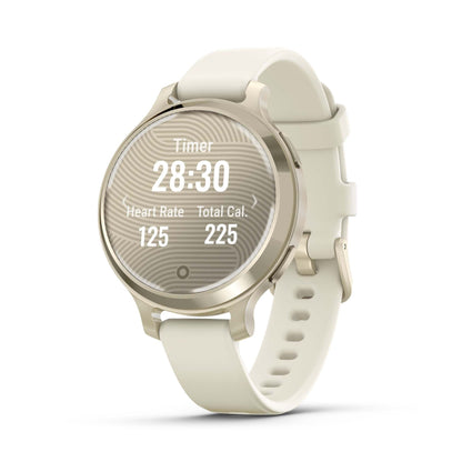 LILY 2 ACTIVE SMARTWATCH LUNAR GOLD W/ BONE SILICONE BAND