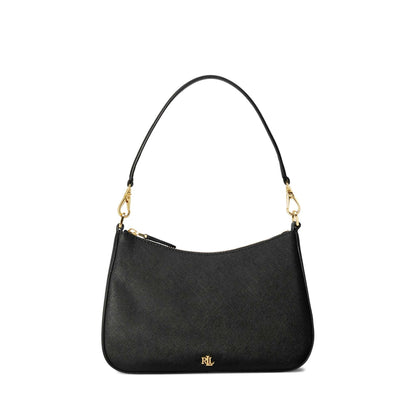 DANNI CROSSHATCH MEDIUM LEATHER SHOULDER BAG