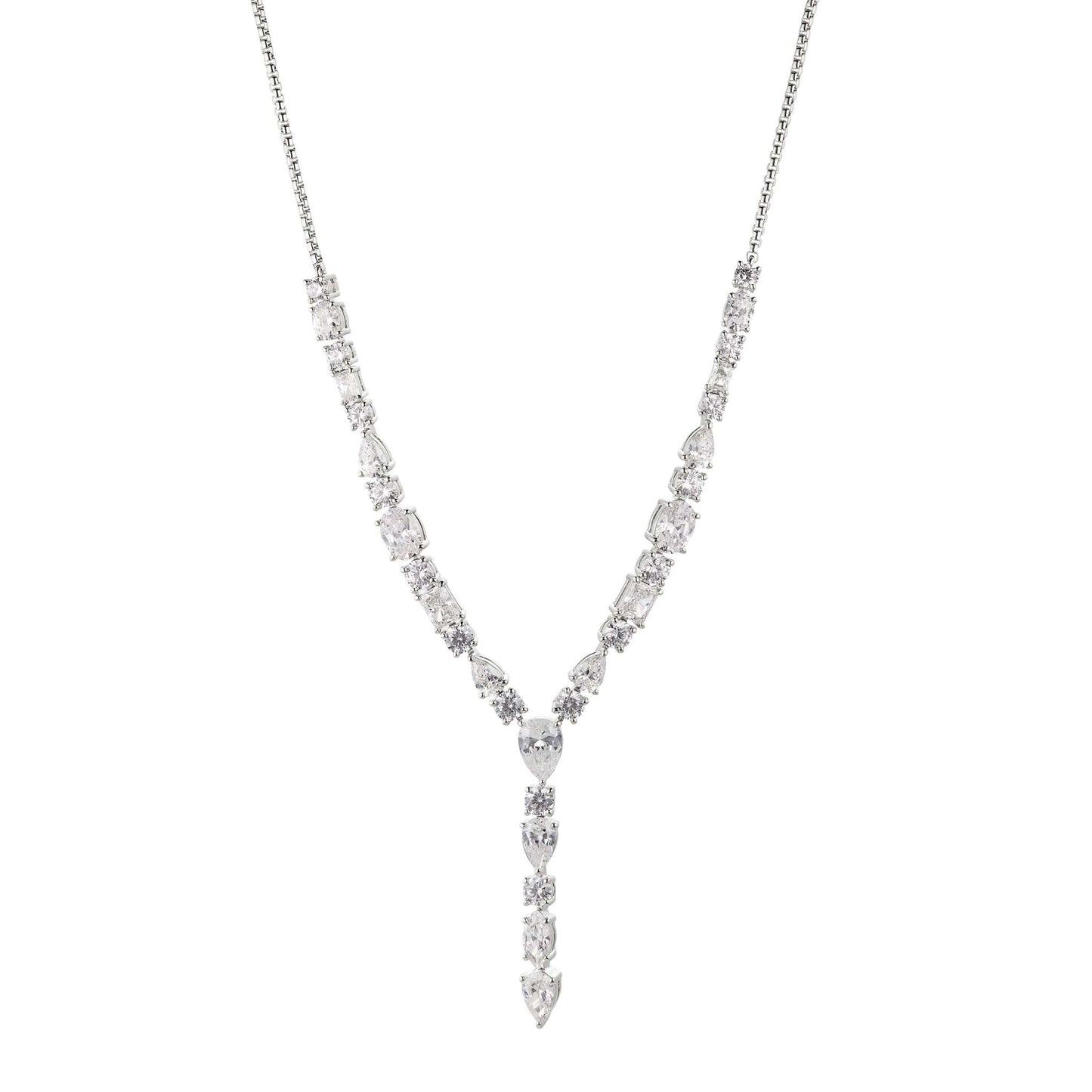 RSVP CZ Y NECKLACE