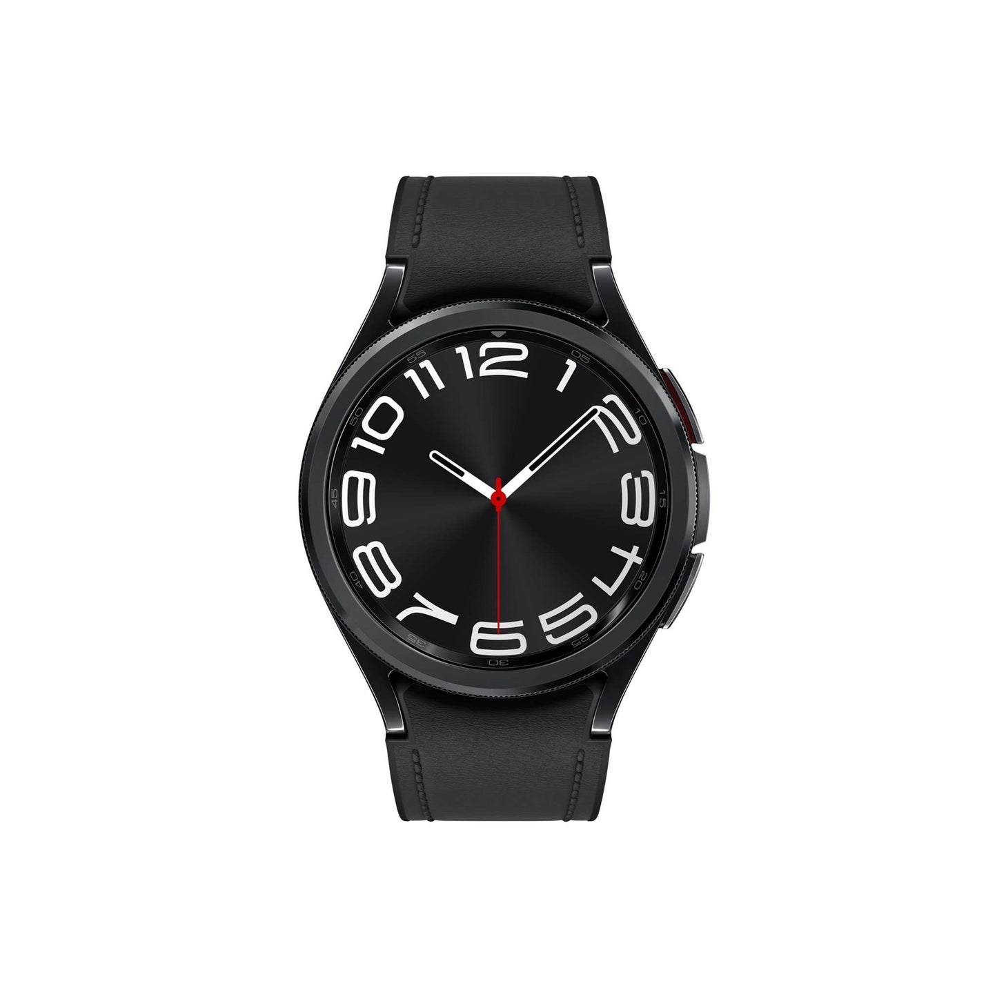 GALAXY WATCH6 43MM CLASSIC STAINLESS STEEL & LEATHER STRAP SMARTWATCH