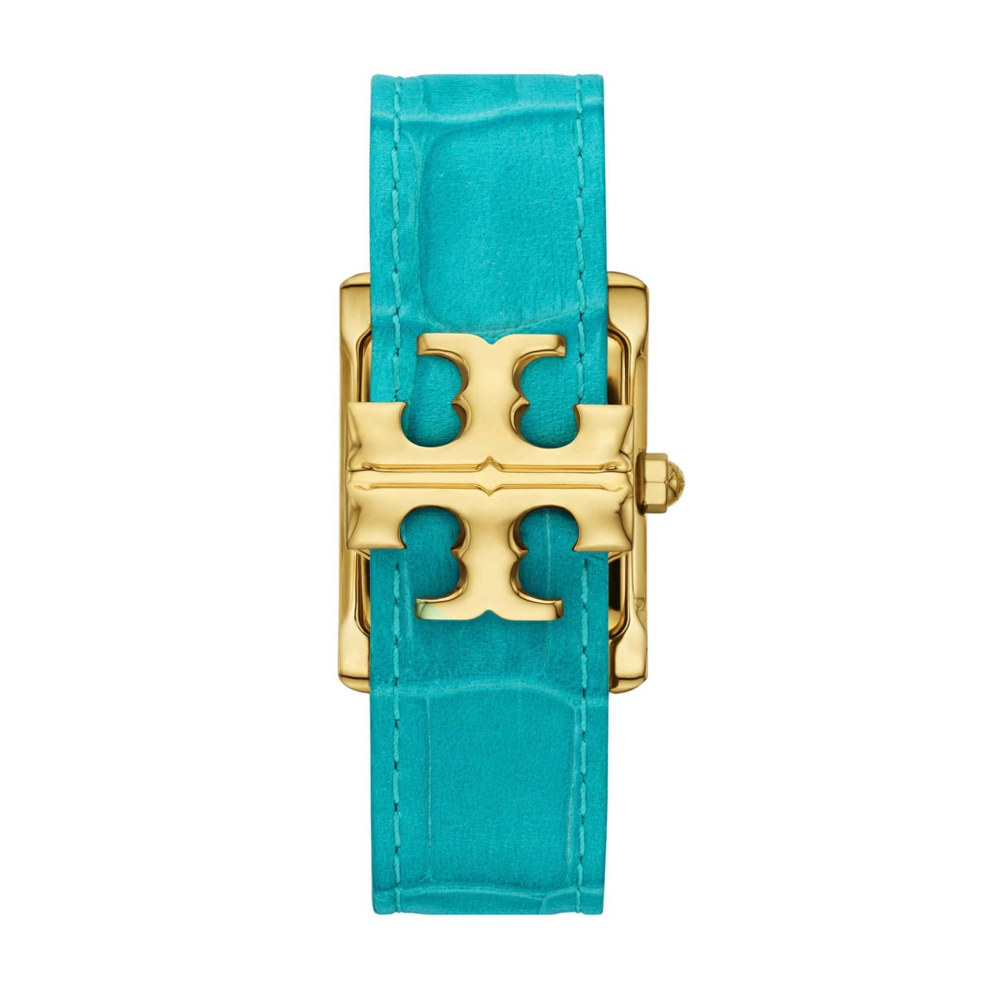LADIES' ELEANOR & TURQUOISE LEATHER STRAP WATCH