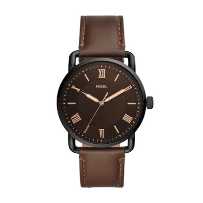 MEN'S COPELAND LEATHER STRAP WATCH, DIAL