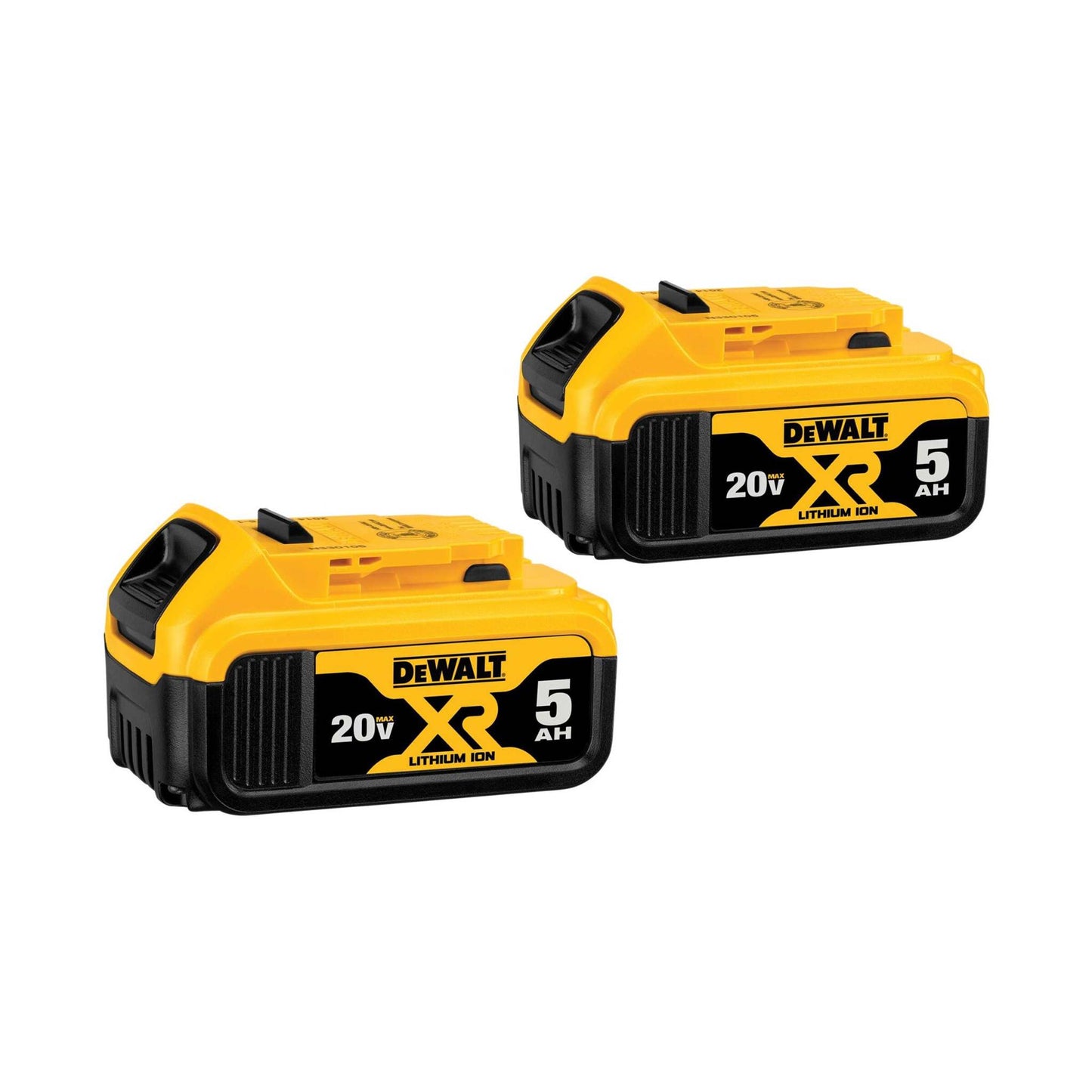 20V MAX PREMIUM XR 5.0AH LITHIUM BATTERY PACK SET OF 2