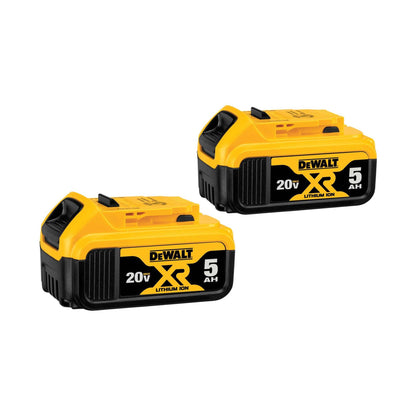 20V MAX PREMIUM XR 5.0AH LITHIUM BATTERY PACK SET OF 2