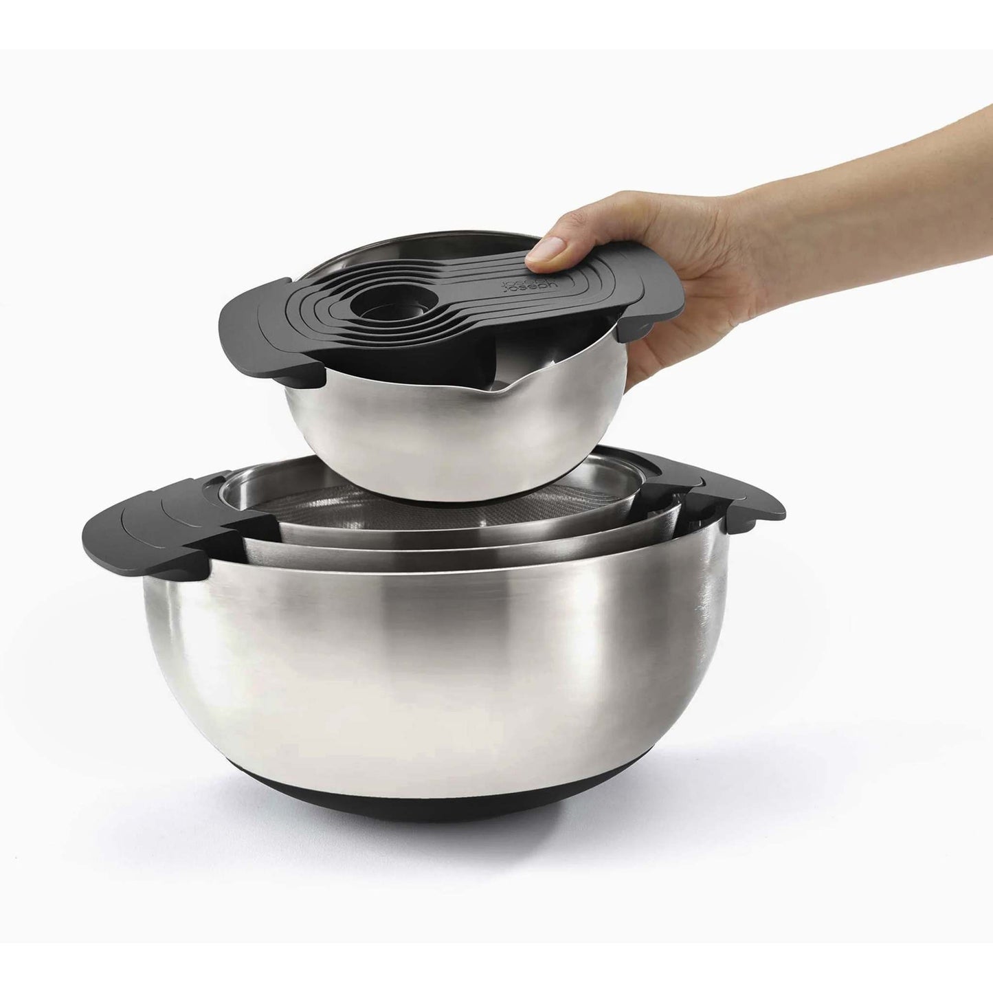 NEST 9PC STEEL FOOD PREPARATION SET