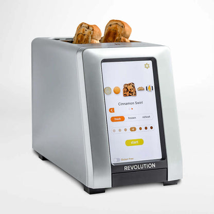 R270 INSTAGLO TOUCHSCREEN TOASTER BRUSHED PLATINUM