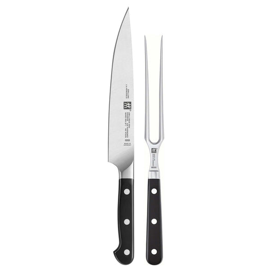 2PC PRO CARVING KNIFE & FORK SET