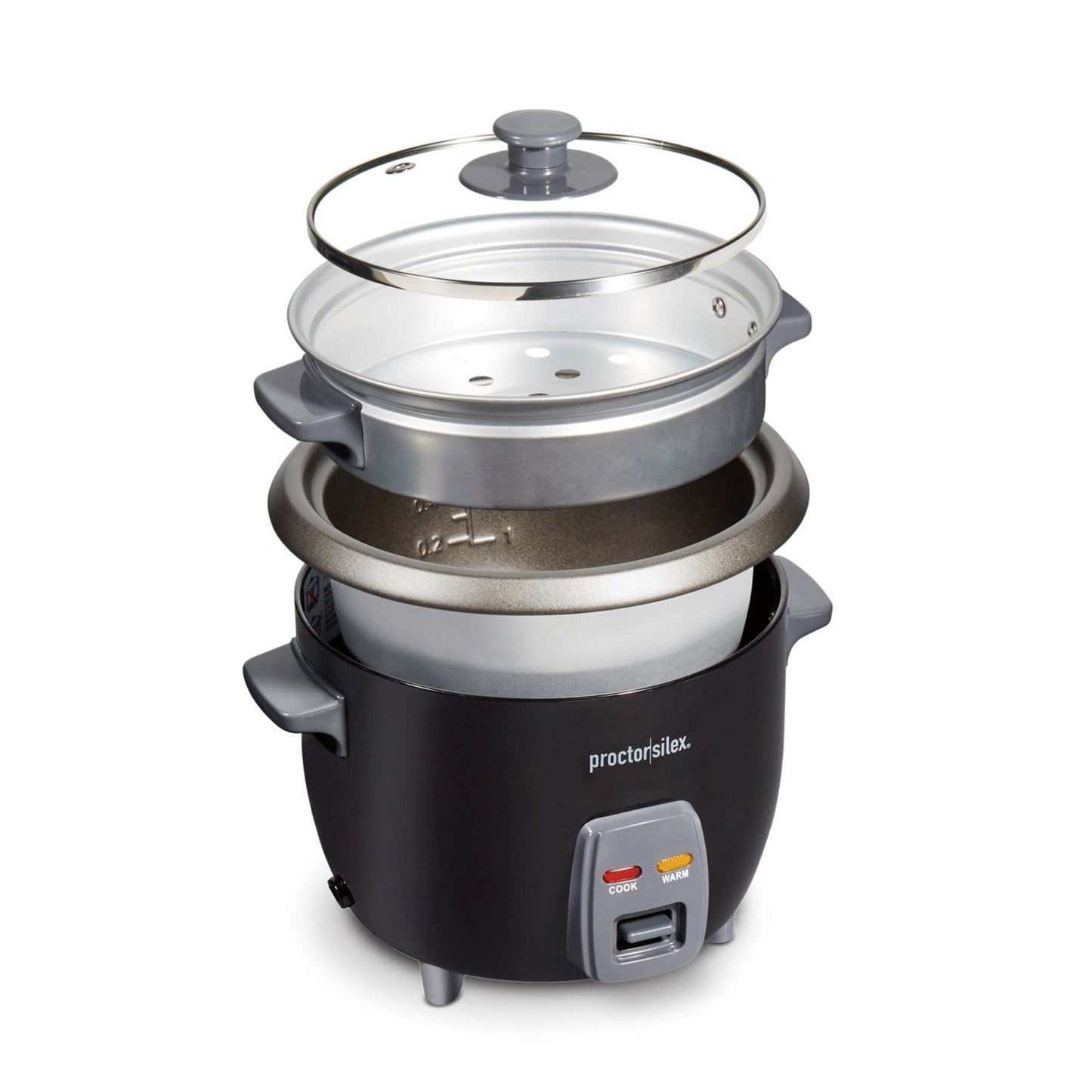 6 CUP RICE COOKER & STEAMER