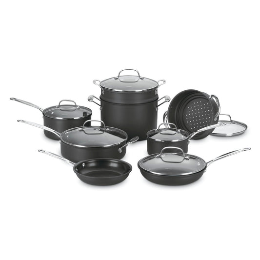 CUISINART 14 PC. CHEF'S CLASSIC NON-STICK HARD ANODIZED SET