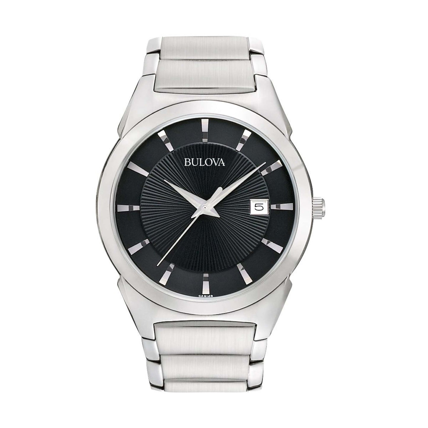 DRESS COLLECTION MENS CHROME BRACELET W/ DIAL