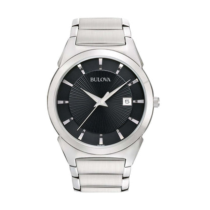 DRESS COLLECTION MENS CHROME BRACELET W/ DIAL