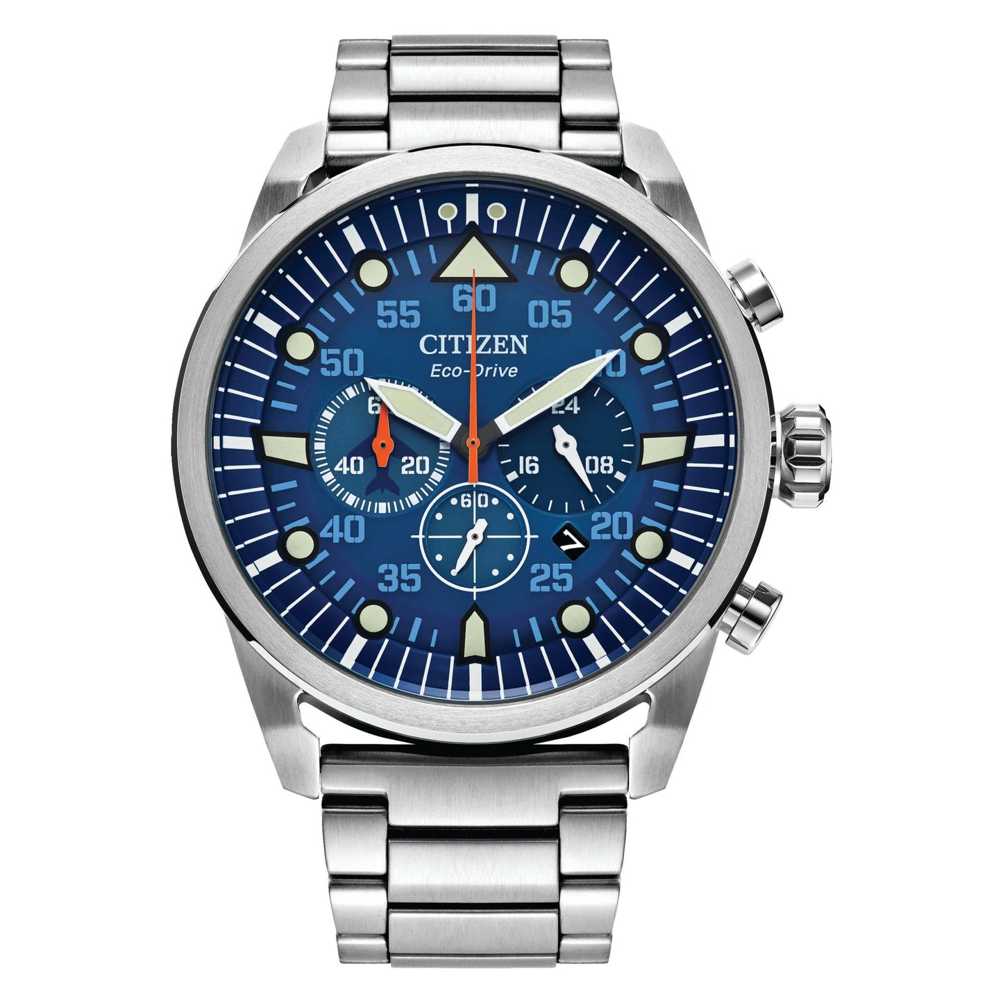 MEN'S AVION SPORT ECO-DRIVE CHRONOGRAPH SS WATCH