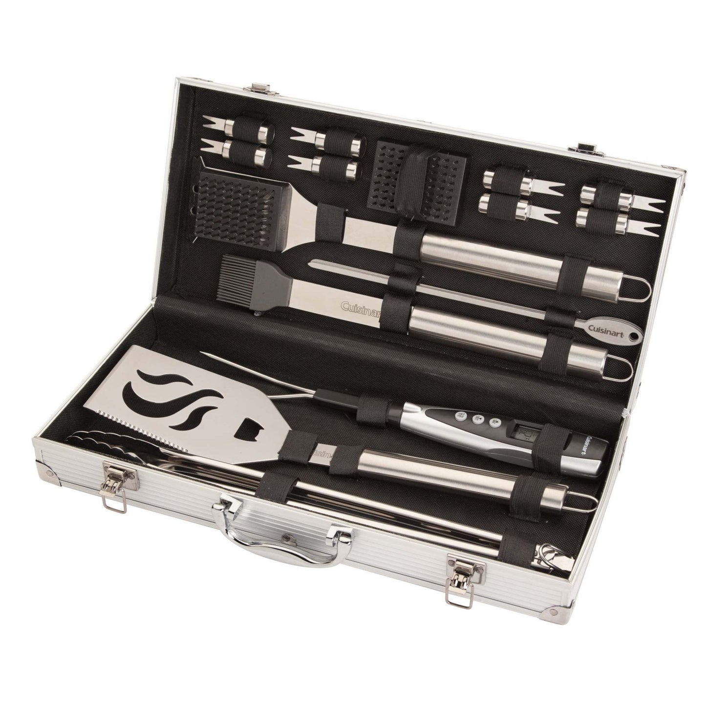 20PC DELUXE STAINLESS STEEL GRILL SET