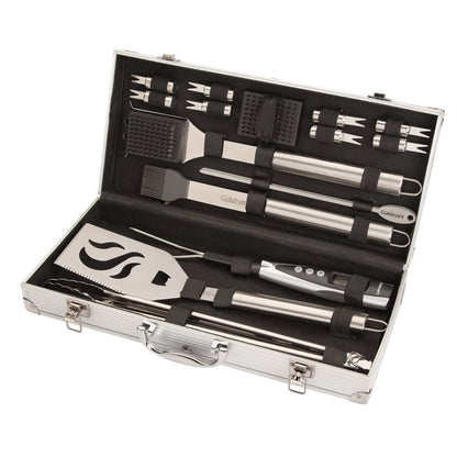 20PC DELUXE STAINLESS STEEL GRILL SET
